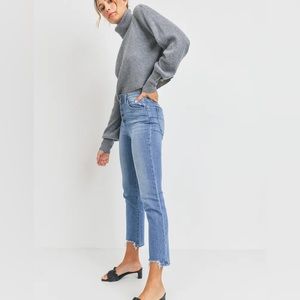 Vintage button down straight jeans
